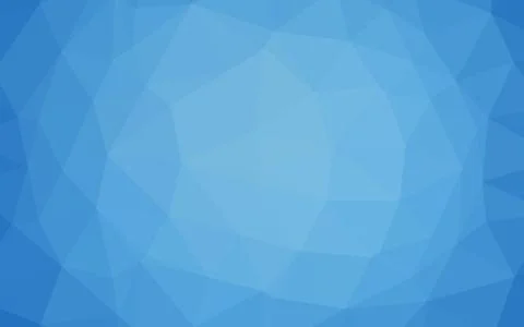 Light BLUE vector triangle mosaic template. Illustrazione stock