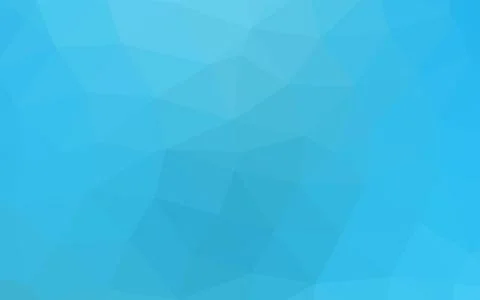 Light BLUE vector triangle mosaic template. Illustrazione stock