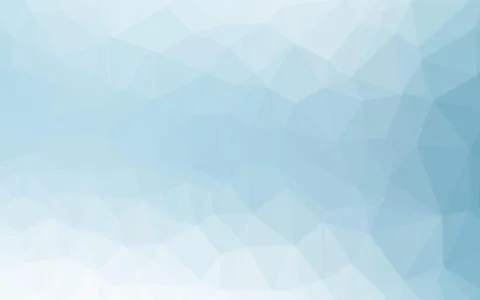 Light BLUE vector triangle mosaic template. 库存插图