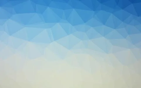 Light BLUE vector triangle mosaic texture. Illustrazione stock