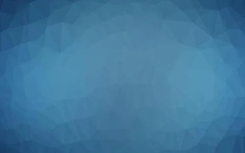 Light BLUE vector triangle mosaic template. Illustrazione stock