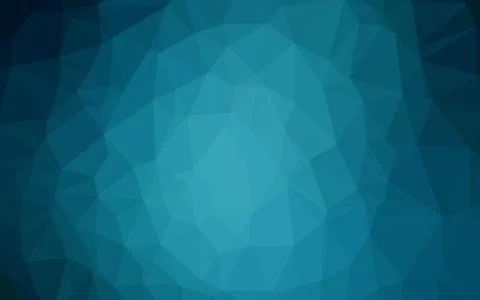 Light BLUE vector triangle mosaic texture. Illustrazione stock