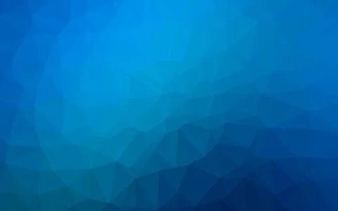 Light BLUE vector triangle mosaic texture. Illustrazione stock