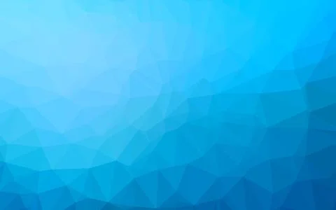 Light BLUE vector triangle mosaic texture. イラスト素材