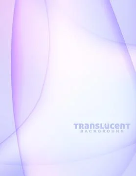 Light blue violet background with translucent shapes. Minimal wallpaper Stock Illustration