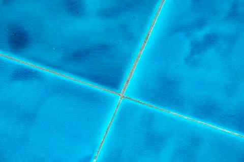 Light blue vitrified glas tile background Fotos de archivo