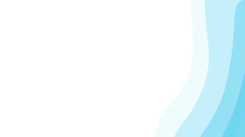 Light blue wave background slow Stock Footage 236379104