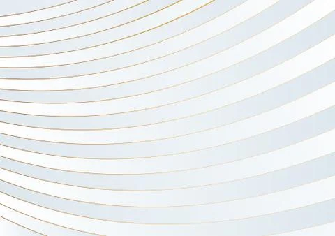 Light blue waves and bronze outlines background Stock Illustration