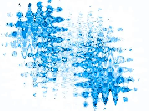 Light blue wavy abstract background. Stock Illustration