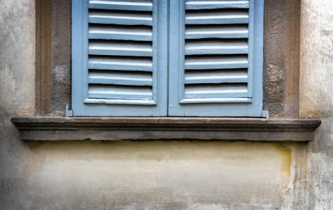 Light blue window Stock Photos