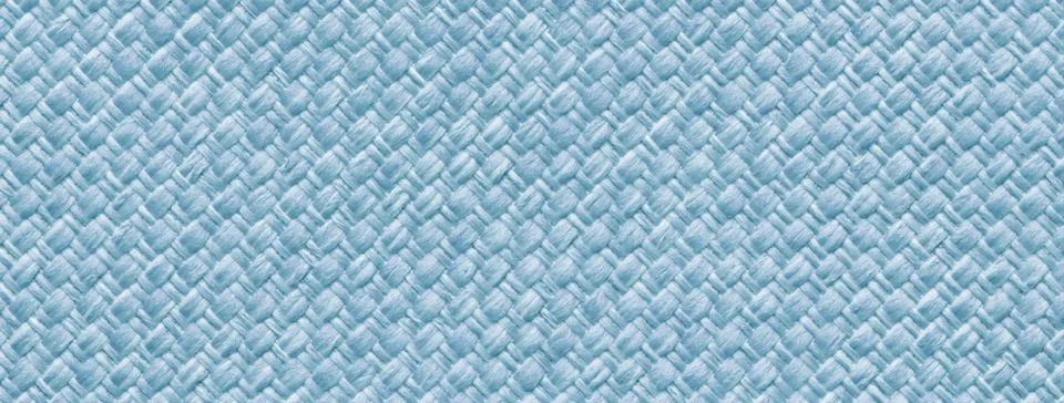 Light blue woven textile texture background, macro. Structure of pastel den.. Stock Photos