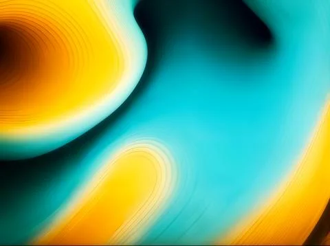 Light Blue, Yellow abstract layout. An elegant bright illustration with gradient Stock Photos