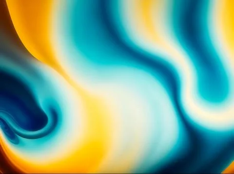 Light Blue, Yellow abstract layout. An elegant bright illustration with gradient Stock Photos