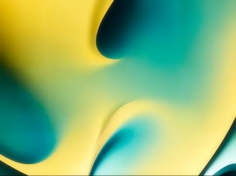 Light Blue, Yellow abstract layout. An elegant bright illustration with gradient Stock Photos