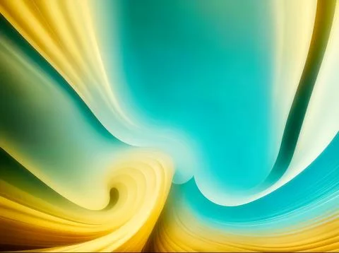 Light Blue, Yellow abstract layout. An elegant bright illustration with gradient Stock Photos
