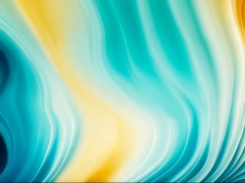 Light Blue, Yellow abstract layout. An elegant bright illustration with gradient Stock Photos