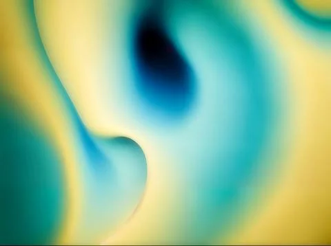 Light Blue, Yellow abstract layout. An elegant bright illustration with gradient Stock Photos