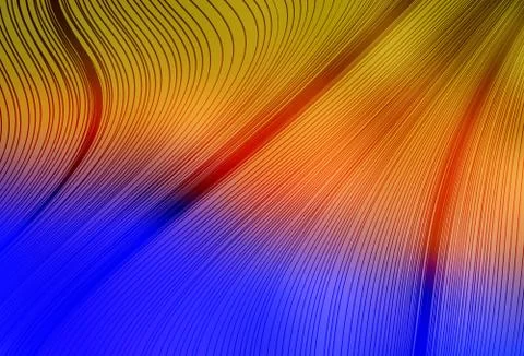 Light Blue, Yellow vector abstract bright pattern. Stock-Illustration