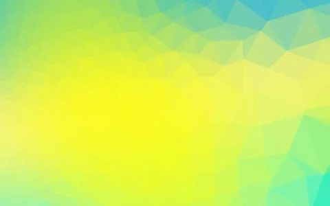 Light Blue, Yellow vector abstract mosaic pattern. 스톡 일러스트