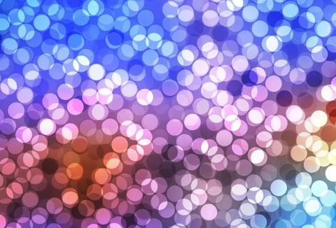 Light Blue, Yellow vector backdrop with dots. Illustrazione stock