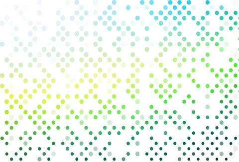 Light Blue, Yellow vector backdrop with dots. 스톡 일러스트