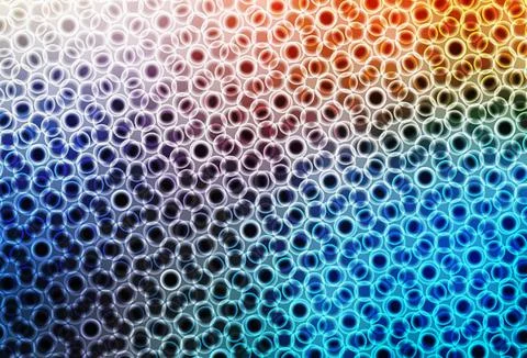 Light Blue, Yellow vector backdrop with dots. イラスト素材
