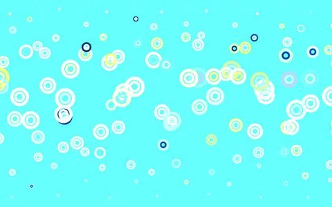 Light Blue, Yellow vector backdrop with dots. イラスト素材
