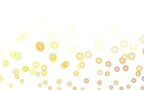 Light Blue, Yellow vector backdrop with dots. Stock Illustration