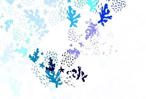 Light Blue, Yellow vector backdrop with memphis shapes. Stock Illustration