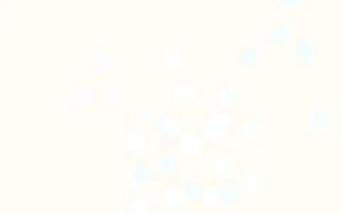 Light Blue, Yellow vector background with forms of artificial intelligence. Stock Illustration