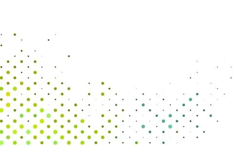Light Blue, Yellow vector background with bubbles. 스톡 일러스트