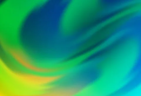 Light Blue, Yellow vector blurred template. Illustrazione stock