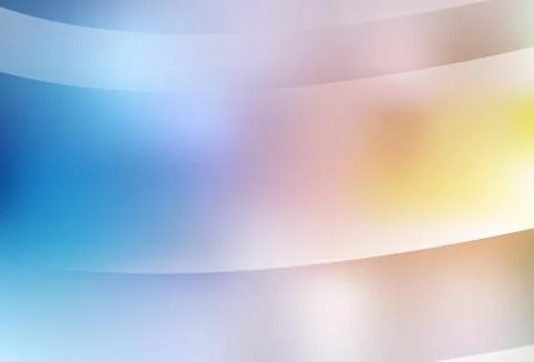 Light Blue, Yellow vector blurred shine abstract texture. Stock Illustration
