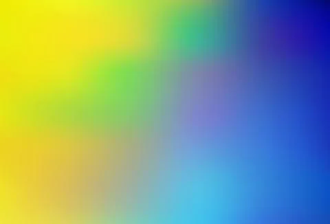 Light Blue, Yellow vector blurred bright pattern. Stock-Illustration