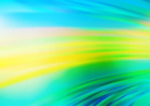 Light Blue, Yellow vector blurred bright pattern. Stock Illustration