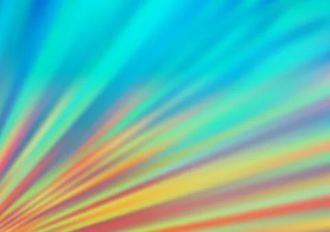 Light Blue, Yellow vector blurred shine abstract pattern. Stock Illustration