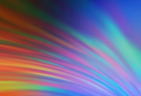 Light Blue, Yellow vector blurred bright template. Stock Illustration