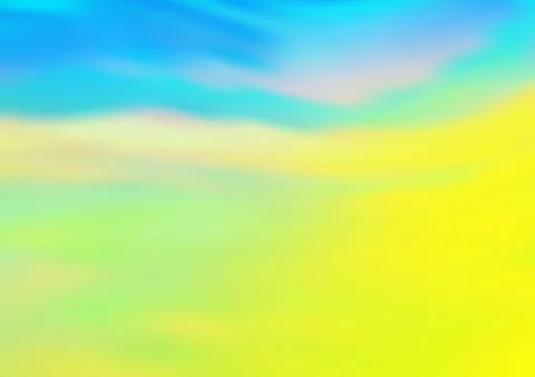 Light Blue, Yellow vector blurred background. Illustrazione stock