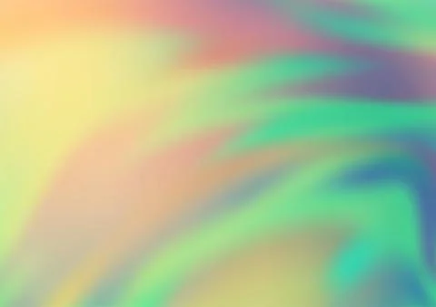 Light Blue, Yellow vector blurred shine abstract pattern. Stock Illustration