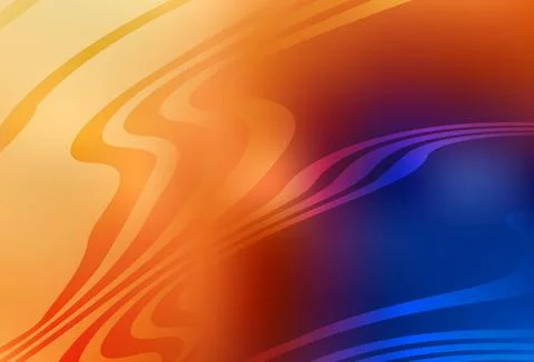 Light Blue, Yellow vector blurred bright pattern. Stock Illustration