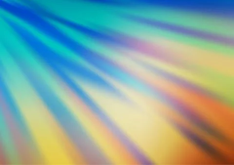 Light Blue, Yellow vector bokeh and colorful pattern. Stock Illustration
