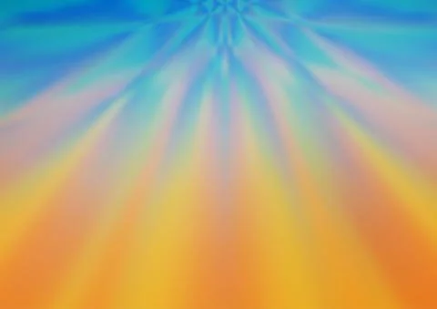 Light Blue, Yellow vector bokeh and colorful pattern. Stock Illustration