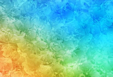 Light Blue, Yellow vector elegant pattern with roses, flowers. Illustrazione stock