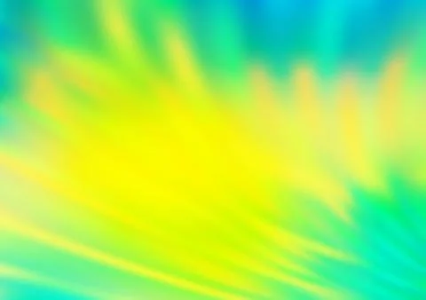Light Blue, Yellow vector glossy bokeh pattern. Stock Illustration