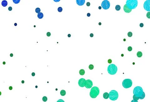 Light blue, yellow vector layout with circle shapes. イラスト素材