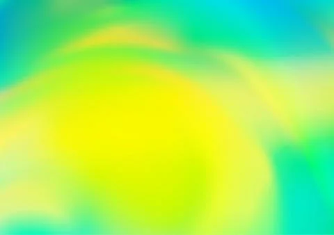 Light Blue, Yellow vector modern bokeh pattern. Stock Illustration
