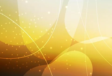 Light Blue, Yellow vector Modern abstract illustration with colorful dots, li イラスト素材