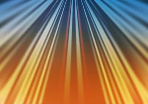 Light Blue, Yellow vector pattern with narrow lines. Stock Illustration