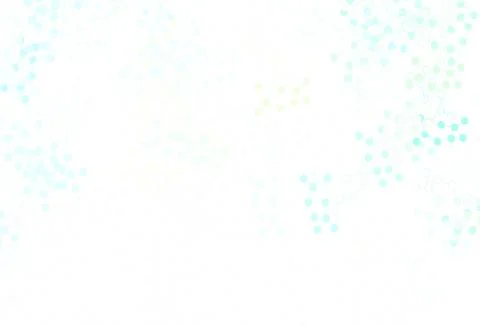 Light Blue, Yellow vector pattern with artificial intelligence network. Illustrazione stock