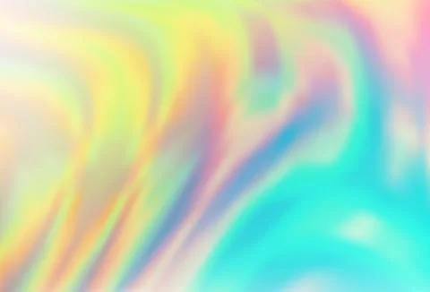 Light Blue, Yellow vector pattern with liquid shapes. Illustrazione stock